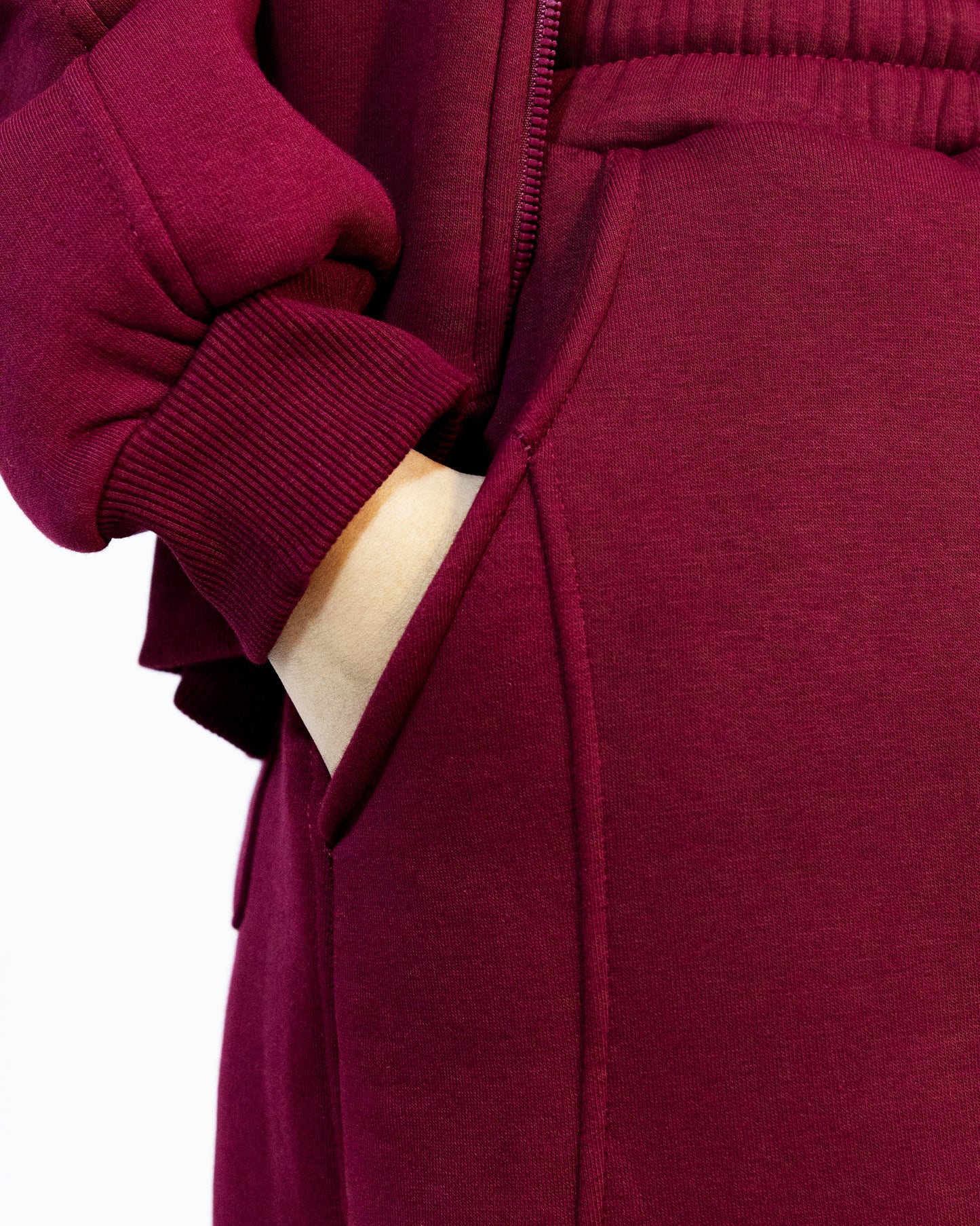 Burgundy Tracksuit